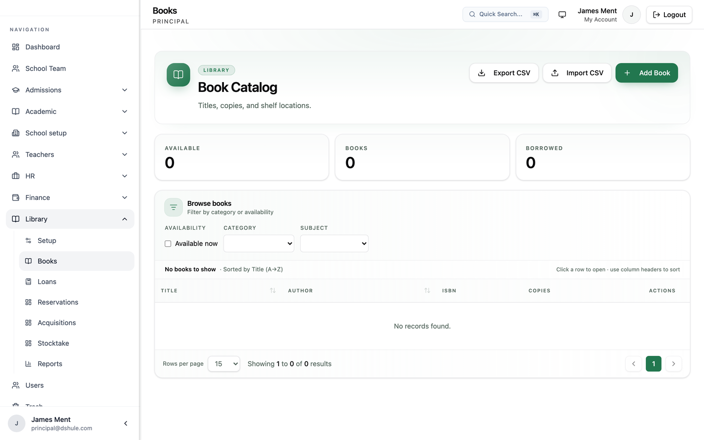 Library that works without a full SIS first.